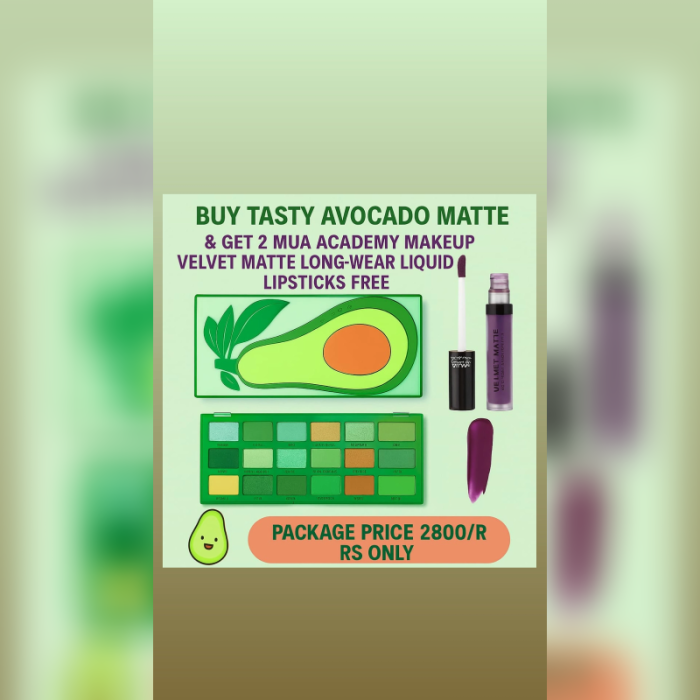 Tasty Avocado palette by Revolution