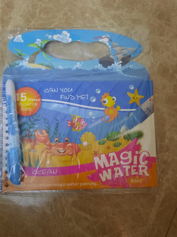 Magic water painting book (reusable) - Image 6