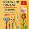 Lego Puzzle Pencil Set