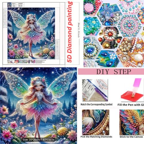 Fairy Design Diamond Art