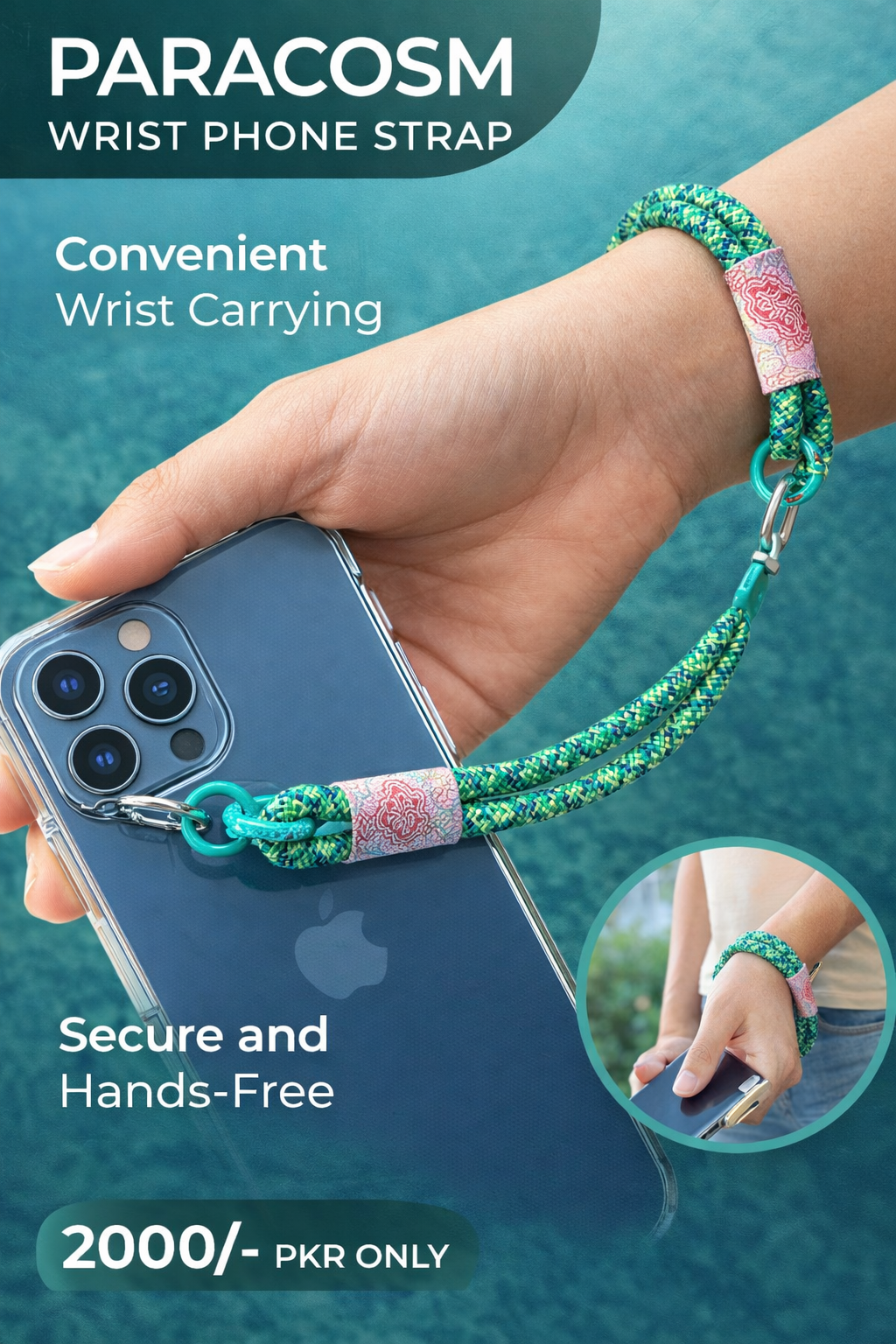 paracosm wrist phone Strap